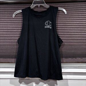 Champion Women's Athleticwear Racerback  muscle tank SZ: L/ Black